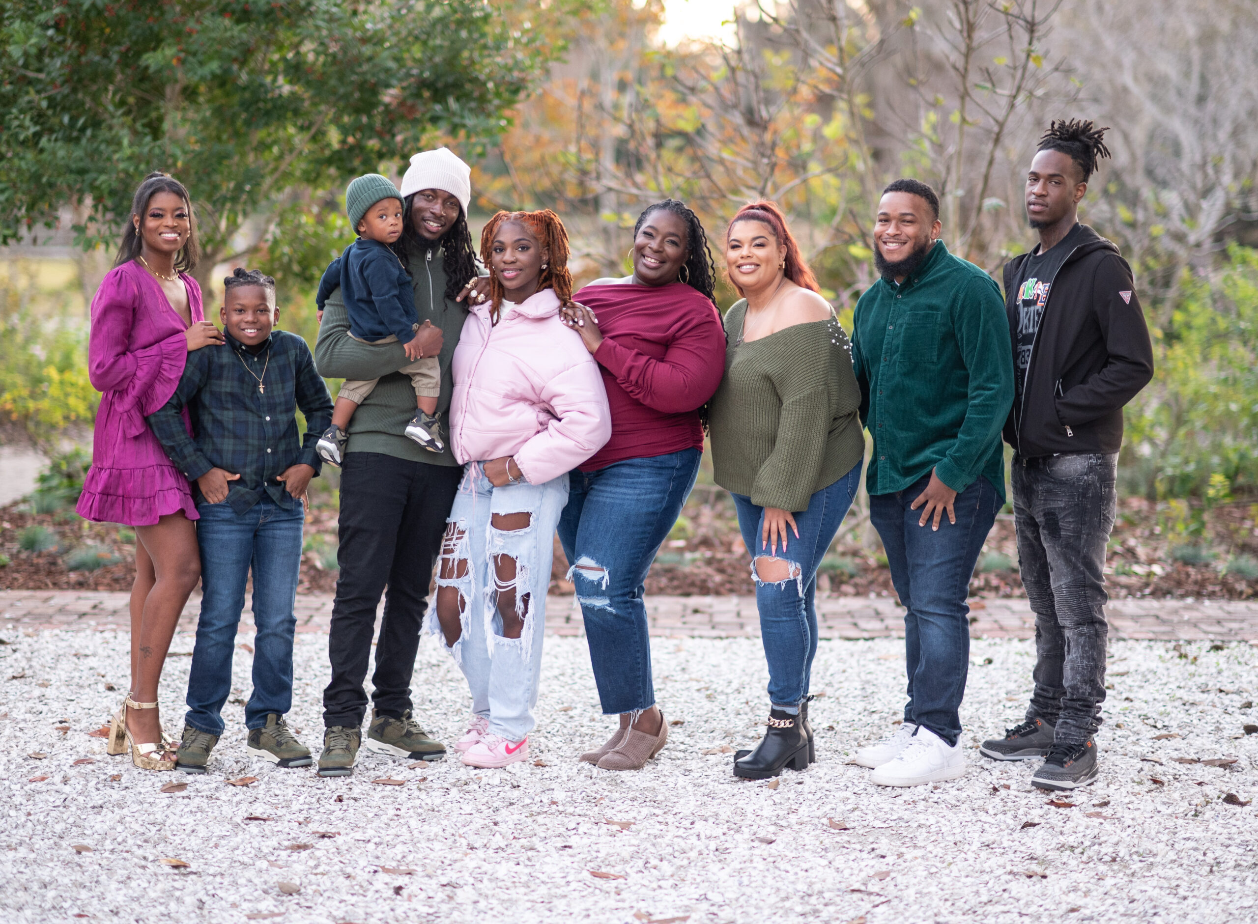 Large Family Photo Shoot